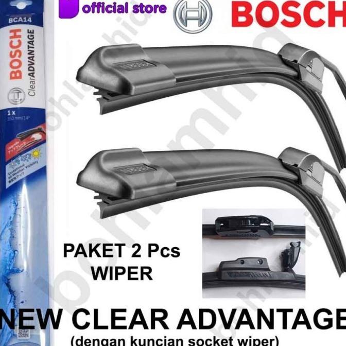 Gambar wiper bosch clear advantage kijang kapsul, lgx 3pcs kn-kr-blkg promo - Clear Advantage, 3pcs 20 18 + 14 dari razzles1 undefined Tokopedia