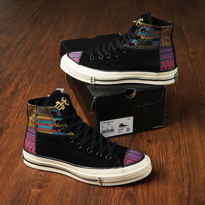 Bhm Converse Chuck Taylor 1970s Patchwork Hi Converse Chuck Taylor