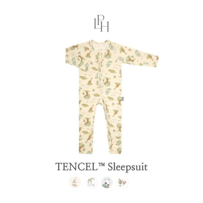 Gambar BS !! Little Palmerhaus Tencel Baby Sleepsuit (Piyama Tidur Bayi) - DINO ISLAND, 9M dari BUNNY POO undefined Tokopedia
