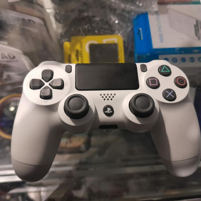 Gambar stik stick ps4 ori mesin light bar - Putih dari Dkgame Kota Bogor Tokopedia