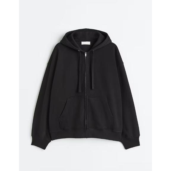 H&m Oversized Hoodie Fleece H&M Blank Staples Oversized Fit