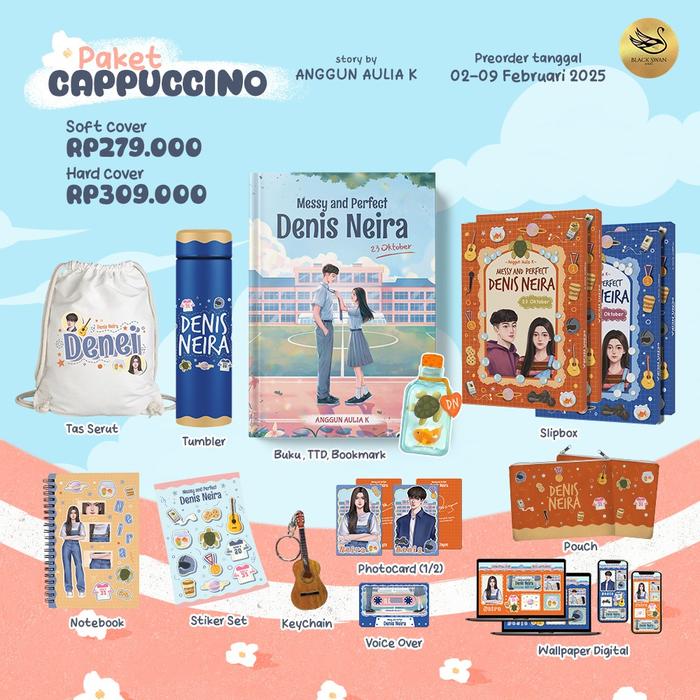 Gambar Buku Novel - Messy And Perfect Denis Neira - Anggun Aulia - Blackswan - Cappucino, softcover dari bumifiksijakarta undefined Tokopedia