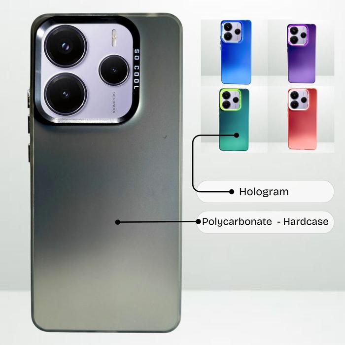 Gambar Case Xiaomi Redmi Note 14 5G Softcase IMD HOLOGRAM PLATE Casing Redmi Note 14 5G - Hitam dari Drawacc undefined Tokopedia