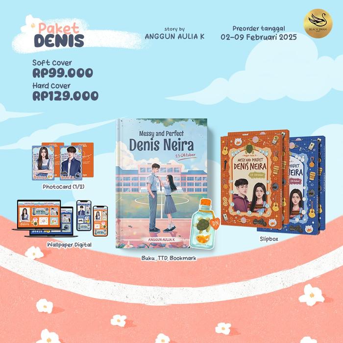 Gambar Buku Novel - Messy And Perfect Denis Neira - Anggun Aulia - Blackswan - Paket Denis, softcover dari bumifiksijakarta Jakarta Selatan Tokopedia