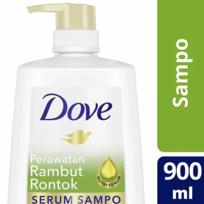 Jual DOVE HAIR FALL SERUM SHAMPOO RAMBUT RONTOK POUCH REFILL PUMP