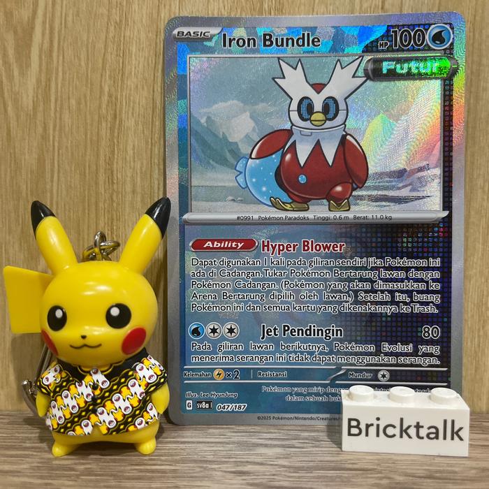 Gambar Iron Bundle sv8a 047/187 Normal , Pokeball / Monster Ball, Master Ball Scarlet & Violet Terastal Festival Kartu Pokemon TCG Original - Masterball dari bricktalk undefined Tokopedia