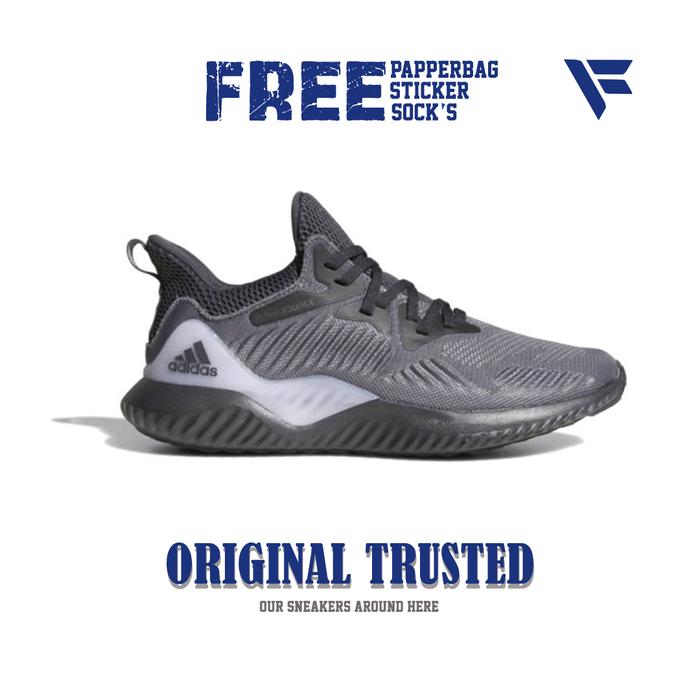 Gambar Adidas Alphabounce Beyond Grey Grefou Original - 39 1/3 dari Fancy.labs undefined Tokopedia
