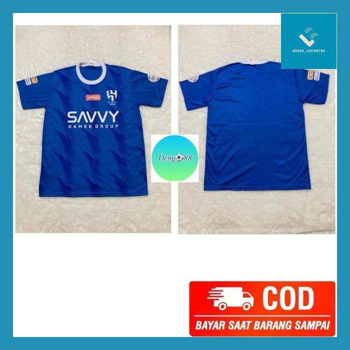 Gambar Bules^ Jersey Bola Dewasa Al-Hilal Terbaru 2023-2024 - Bj.al-hilal, M dari Bunga_Lestar789 undefined Tokopedia