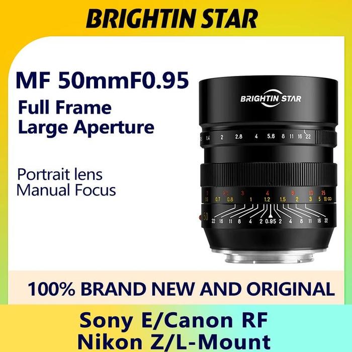 Jual Brightin Star 50mm Full-Frame Large Aperture Portrait