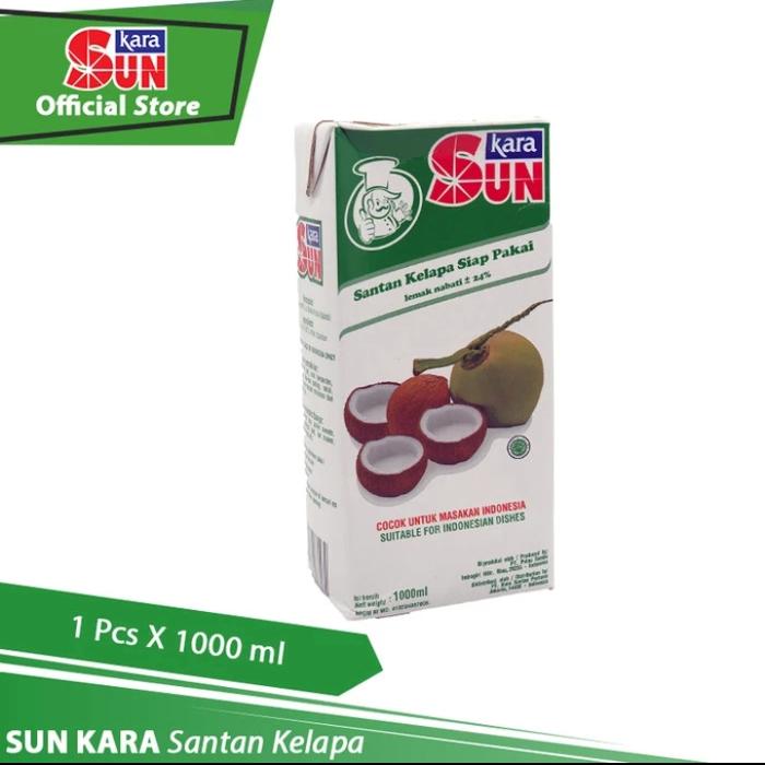 Gambar SUN KARA SANTAN KELAPA ASLI 1lt | SUNKARA 1 LITER dari Ckmrshop undefined Tokopedia