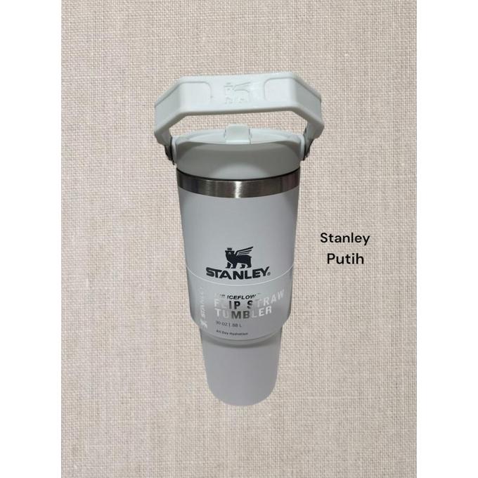 Gambar Rj Botol Stanley Flip Straw Frost Some Colours Tumbler Cup 887Ml 30Oz Laris - Putih dari Promiseu undefined Tokopedia