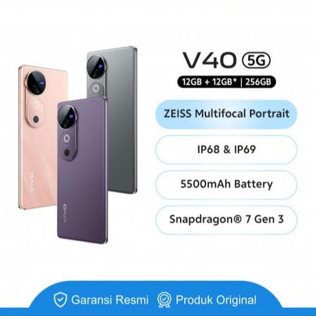 Vivo V40 Pro Vivo Waterproof Mobiles Jual VIVO V40 5G Ram 24/256