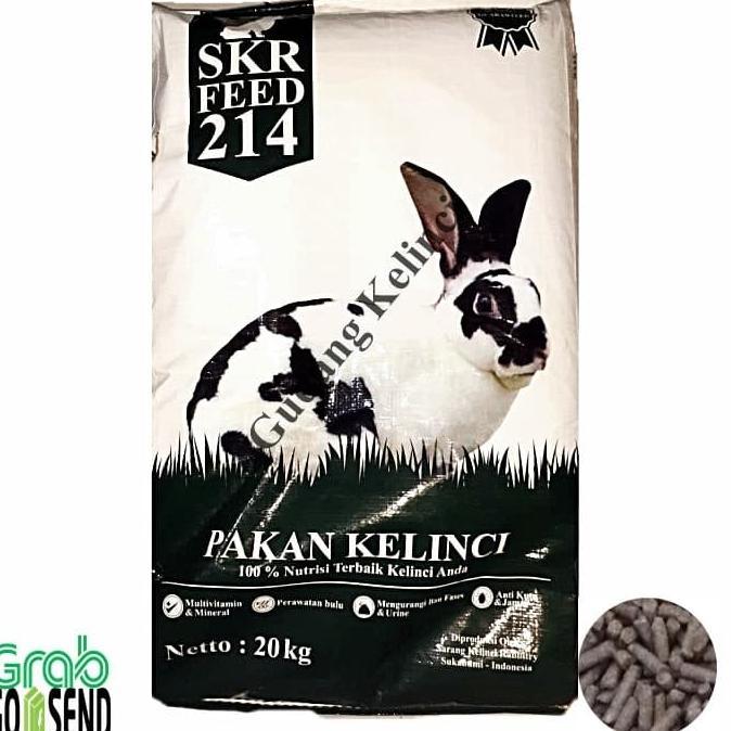 Gambar Makanan/Pelet Kelinci Skr 214 1 Karung 20Kg Ready dari Kandang Pet undefined Tokopedia