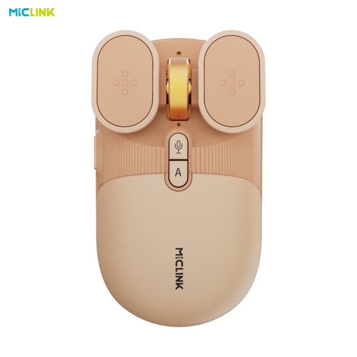 Gambar Mouse Wireless AI MICLINK RULINK M7 Bluetootoh Rechargeable Bisa Mengetik dan Terjemahan dari Suara - Coral, AI CHAT GPT dari MICLINK INTELLIGENCE TECH undefined Tokopedia