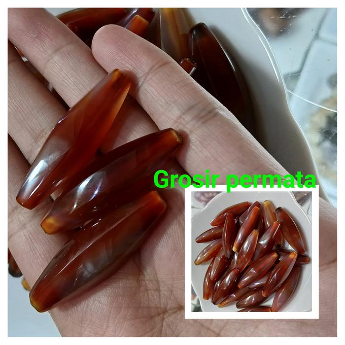 Gambar plat lilis lamiang coklat 4cm dari grosir.permata undefined Tokopedia