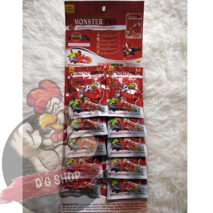 Gambar Obat Jamu Ayam Jago Aduan Monster Pro 1 Renteng dari LAANDCHIP undefined Tokopedia