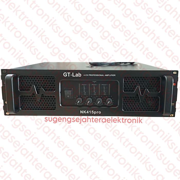 Gambar Power Amplifier RDW GT Lab NK 415 PRO - 4 channel Class H Original (HARGA SUDAH TERMASUK PACKING PALLETE KAYU) dari Sugengsejahteraelektronik undefined Tokopedia