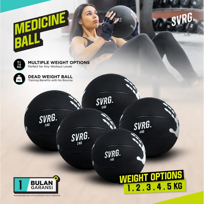 Gambar SVRG. Medicine Ball - 1Kg 2Kg 3kg 4kg 5kg - Slam Ball Bounce - Medicine Ball, 1KG dari SVRG Store undefined Tokopedia