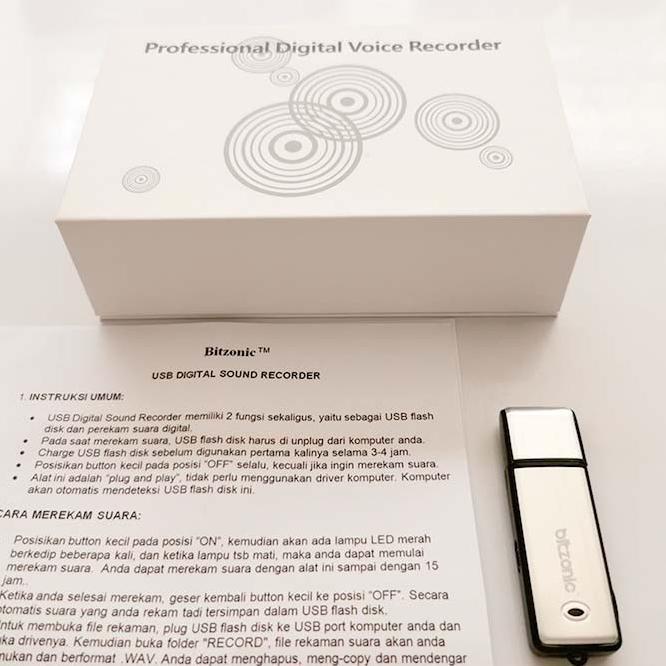 Gambar Perekam Suara Mini Tersembunyi Voice Recorder Alat Sadap Suara Js46 - Batre 15 jam dari EdieXt undefined Tokopedia