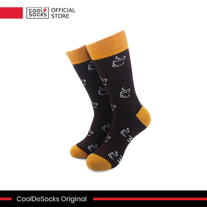 Gambar CoolDeSocks Original | Kaos Kaki Motif - SAY Please Bring Me Coffee dari CoolDeSocks undefined Tokopedia