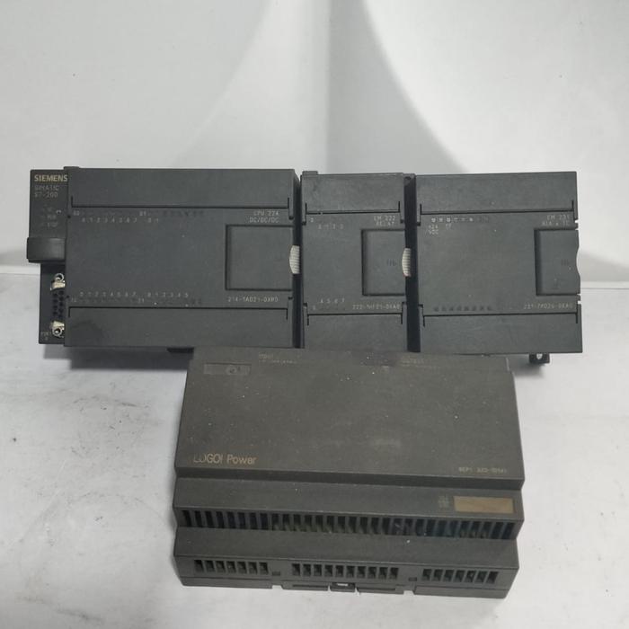 Gambar Jual PLC Siemens S7-200+Power lojik 1paket norma second dari AMANAH JAYA ELECTRIC undefined Tokopedia