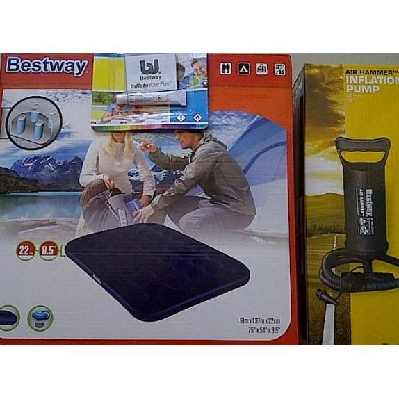 Jual Best seller_ paket kasur angin double way kasur tiup bonus