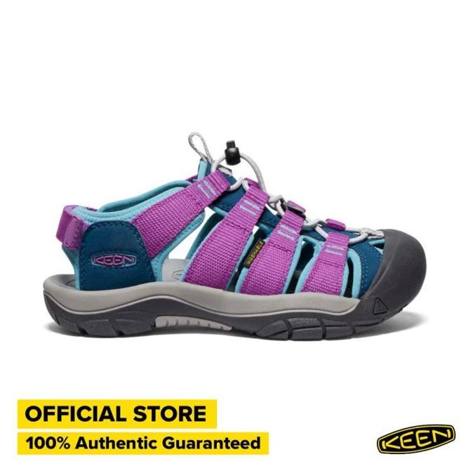 Gambar Sandal Anak Keen Newport Boundless Kids - Legion Blue/Willowherb - us 3 dari Floamby Mall undefined Tokopedia