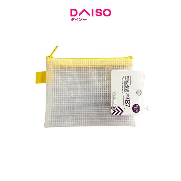 Gambar Daiso Vinyl Mesh Case -Smooth Material - B7- - Kuning dari Daiso Japan Official Store undefined Tokopedia