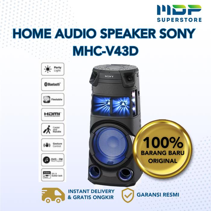 Promo HOME AUDIO SPEAKER SONY MHC-V43D Cicil 0% 3x Kota