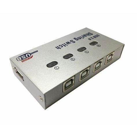 Jual NYK USB Sharing Switch 2 port/ 4 port USB Auto Data Switch - 4 ...