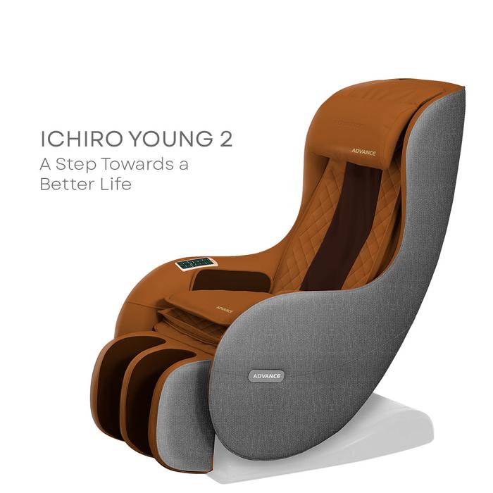 Gambar KURSI PIJAT ADVANCE ICHIRO YOUNG 2 Therapy Tubuh Punggung Pijit Elektrik Terapi Compact - Caramel latte dari ADVANCE PRODUCT.ID undefined Tokopedia