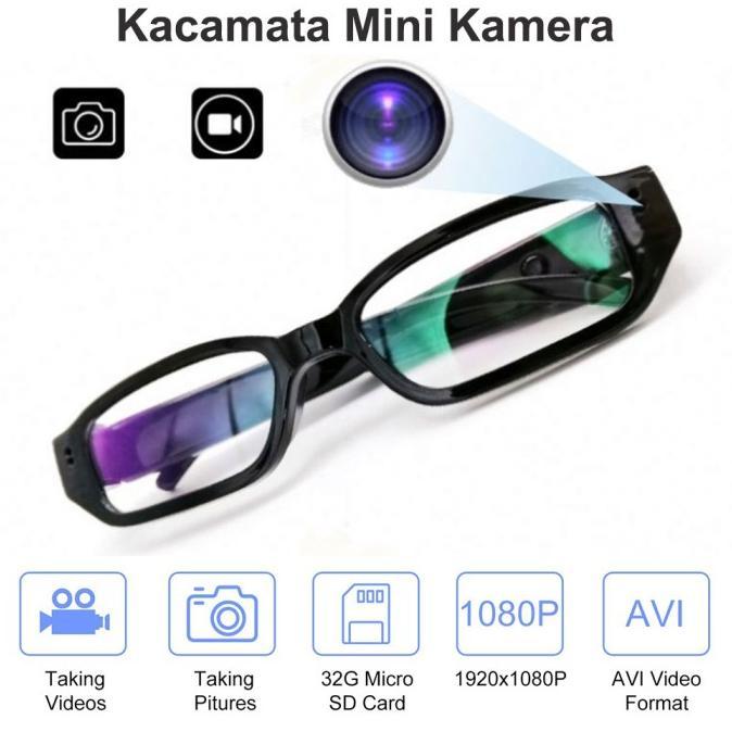 Gambar Readyyy camera Spy Glasses 1080P HD Kamera Pengintai Model Kacamata Terlaris - tanpa Memory dari DeguLstore23 undefined Tokopedia