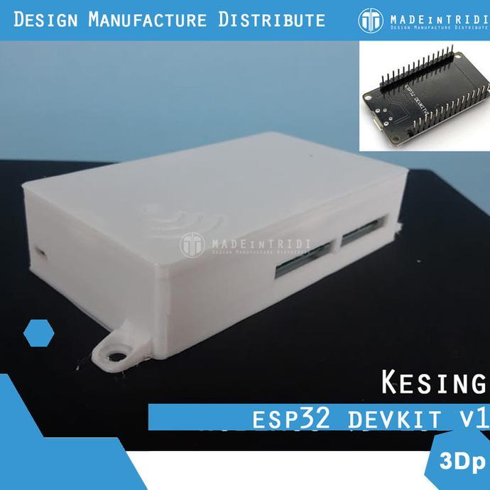 Gambar Case Esp32 Devkit V1 Relay 4 Channel Box Elektronik New Stok - Putih, PLA dari Saka AutoTech undefined Tokopedia