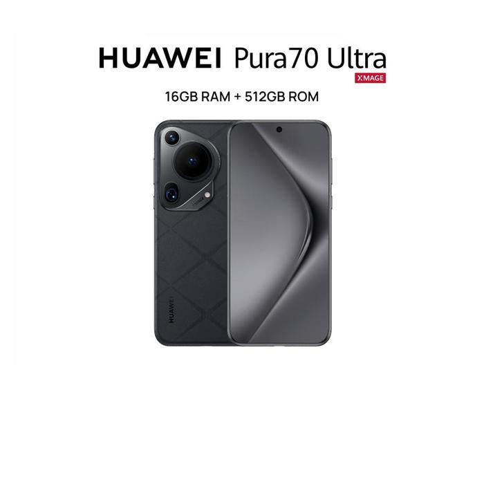 Gambar Huawei Pura 70 Ultra 16/512GB | 16/1TB 6.8 Inch Garansi Resmi - 16/512GB Black dari Andalas Cellular_NEW undefined Tokopedia