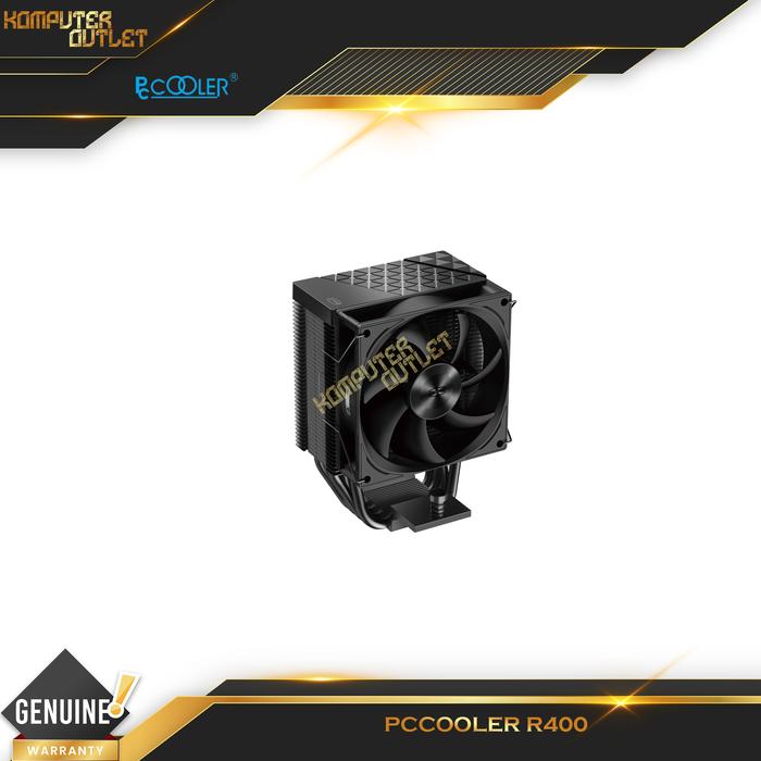 Gambar PCCooler R400 Single Tower Fan | PC Cooler High Performance Air CPU Cooler dari Komputeroutlet undefined Tokopedia