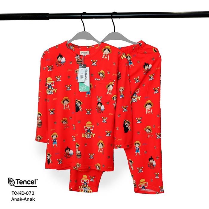 Gambar GREET NIGHT WEAR - PIYAMA PANJANG PANJANG TENCEL ANAK MIX TC-KD PTP 04 - TC-KD-073, SIZE 8 dari greetnightwear undefined Tokopedia