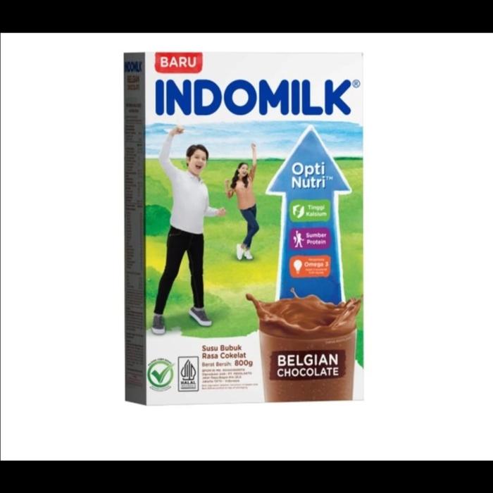 Gambar SUSU INDOMILK BELGIAN COKLAT 400G - 800 gram dari Murah Sekali Shop undefined Tokopedia