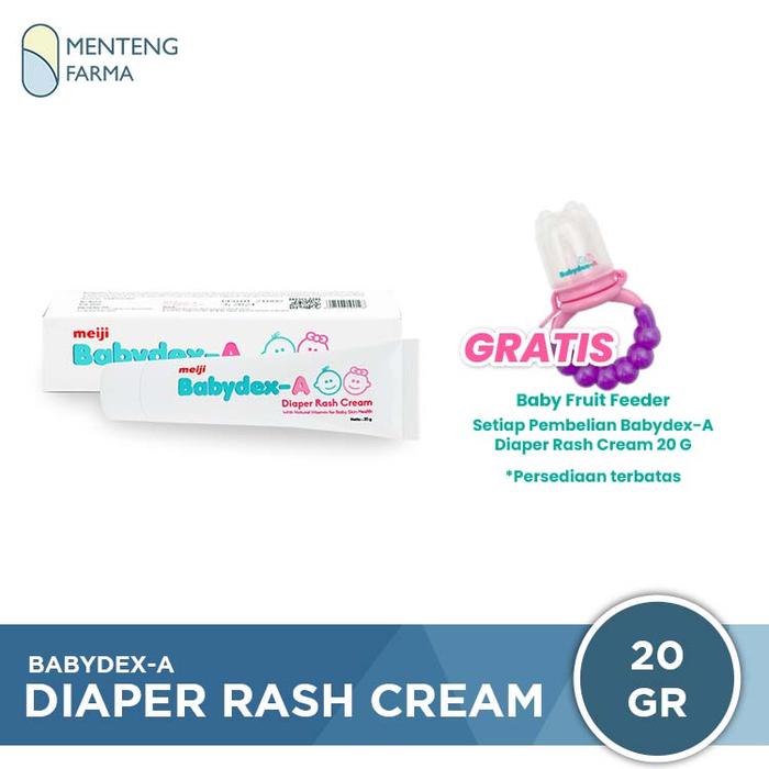 Gambar Babydex-A Diaper Rash Cream 20 Gr - Krim Pereda Gatal Ruam Popok dari Menteng Farma undefined Tokopedia