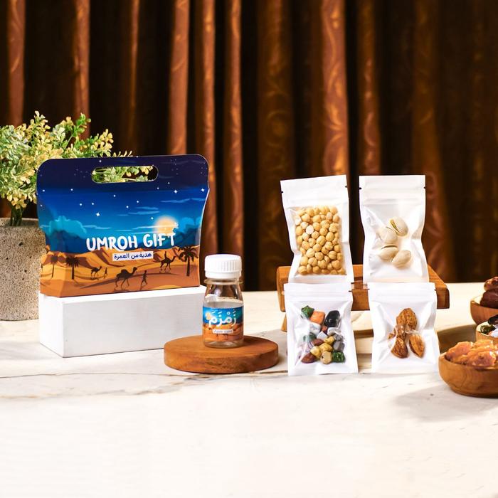 Gambar Paket Oleh-Oleh Umroh / Paket Oleh-Oleh Haji Jinjing Ekonomis Series - Paket Arafah, UMROH - ZAMZAM dari Fenham.id undefined Tokopedia