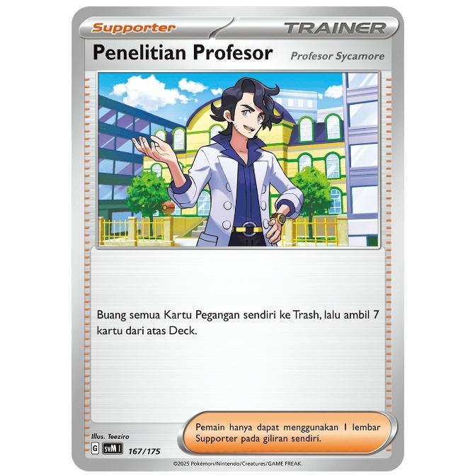 Gambar Penelitian profesor svm Pokemon TCG Indonesia - sycamore dari MangiX undefined Tokopedia