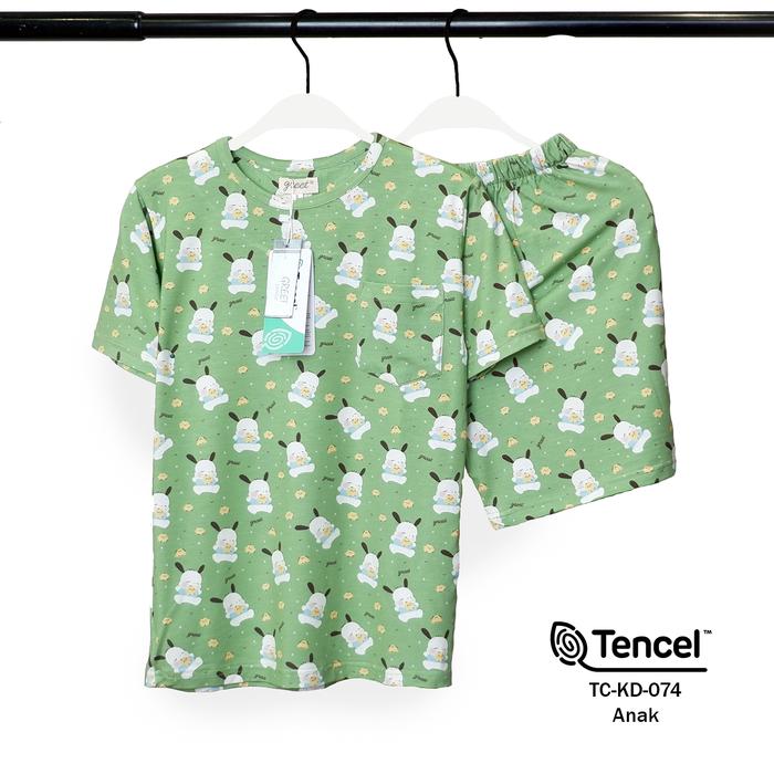 Gambar GREET NIGHT WEAR - PIYAMA PENDEK PENDEK TENCEL ANAK TC-KD- / H (5) - TC-KD-074, SIZE 10 dari greetnightwear undefined Tokopedia