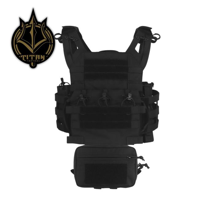 Gambar JPC 3.0 TACTICAL PLATE CARRIER VEST SET - BLACK dari Titan Tactical Shop undefined Tokopedia