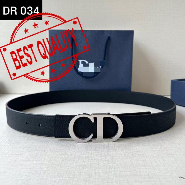 Gambar Men belt leather branded / ikat pinggang kulit asli pria import dari ladiose undefined Tokopedia