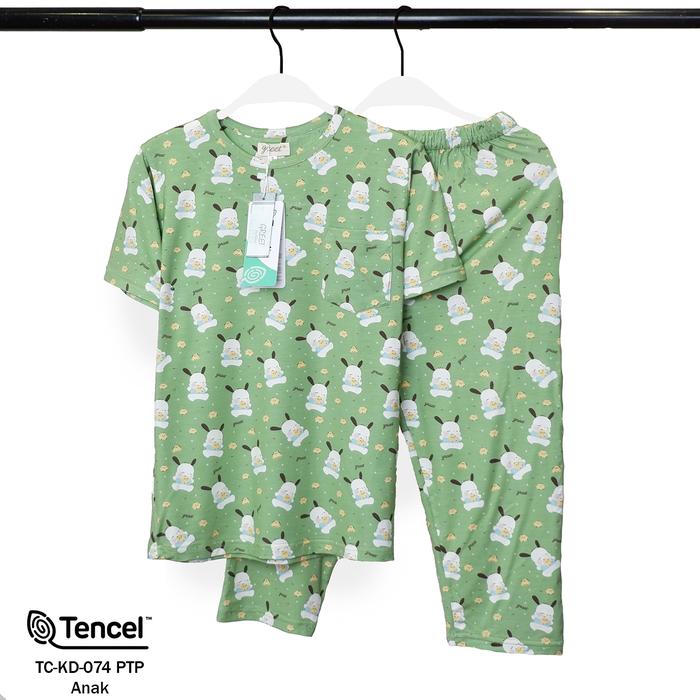Gambar GREET NIGHT WEAR - PIYAMA PENDEK PANJANG TENCEL ANAK MIX (TC-KD) PP (4) - TC-KD-074, SIZE 6 dari greetnightwear undefined Tokopedia