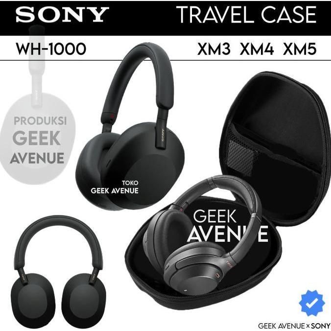 Jual terlaris- Tas Headset Travel for SONY WH-1000 XM3 XM4 XM5
