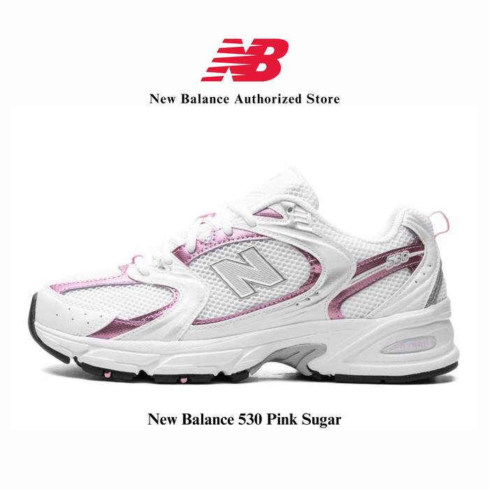 Sepatu NB New Balance 530 Pink Sugar White Pink, 37