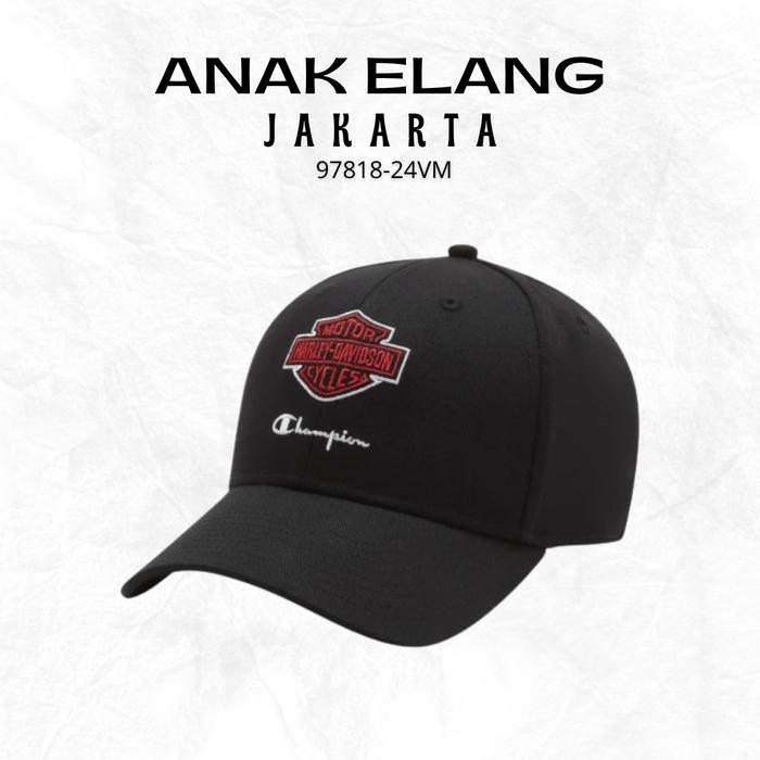 Jual TOPI HD Champion x Harley-Davidson Adjustable Baseball Cap