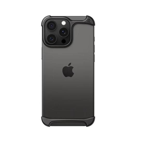 Gambar Arc Pulse Luxury Aluminum Metal Bumper Phone Case for IPhone 16 15 14 Plus 13 Pro Max Naked Without Borders Lightweight Casing - black, tulis catatan dari Tokoplus ID undefined Tokopedia