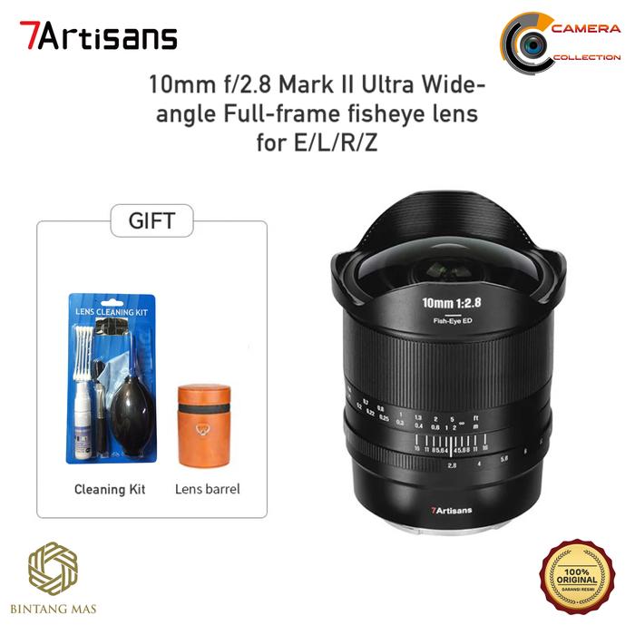 Jual 7Artisans 10mm Mark II Ultra Wide-angle Full-frame