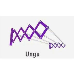 Gambar Jemuran dinding lipat praktis Barang ready Makassar - Ungu dari Toko Pratama Karya undefined Tokopedia